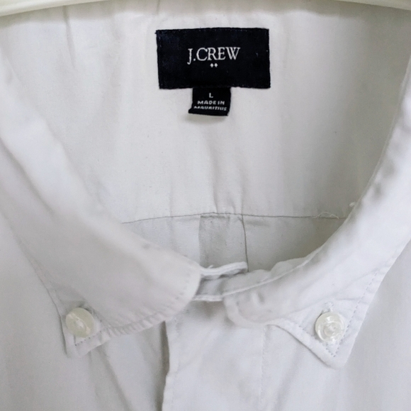 J. Crew Short Sleeve Button Down Shirt - size L - Picture 4 of 4